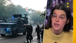 "Banning protests is what happens in dictatorships" (Adèle Tellez, CGT)