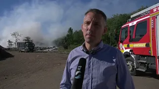 Sikerült megfékezni a lángokat, az utómunkálatok még több napig tartanak