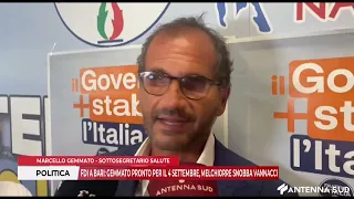 26 AGOSTO 2026 - FDI A BARI: GEMMATO PRONTO PER IL 4 SETTEMBRE, MELCHIORRE SNOBBA VANNACCI