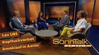 Amoklauf in Aarau, Abschwächung der Lex UBS und Kopftuchverbot | SonnTalk
