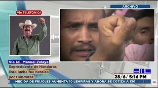 ¡17 años después! Expresidente Zelaya califica su gestión y caída como una "lucha heroica"