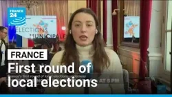 Voter turnout reaches 48.90% in France's first round of local elections • FRANCE 24 English