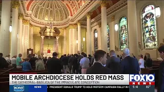 Archdiocese of Mobile holds Red Mass