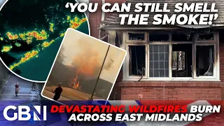'APOCALYPTIC' West Midlands wildfires cause 'extensive devastation' leaving several hospitalised