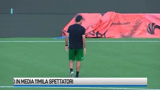 Avellino, domani la ripresa. Al Partenio in media 11mila spettatori