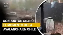 Avalanche in Santiago, Chile sweeps away everything in its path