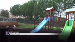 Roma, completamente abbandonato il parco di via Blaserna in zona Marconi