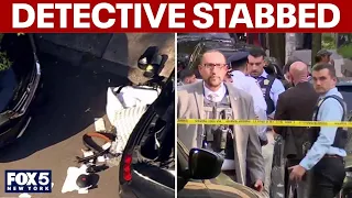 Off-duty detective stabbed several times in the Bronx
