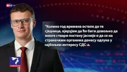 Božović: O SDS-u odlučuju članovi, a ne nečija analiza preko režimskih medija