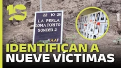 Remains of nine missing persons identified at La Perla: genetic testing to continue