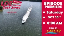 Another LOZ Feature Dock Series TOMORROW on Lake TV🌊 🌸