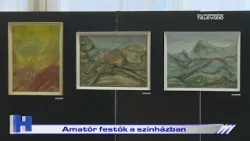 Amatőr festők a színházban – ZTV Híradó 2026-04-07 Amatőr festők a színházban – ZTV Híradó 2026-04-07