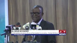 24-Hour Economy: 25,000 additional police officers will be needed to run policy - Former CID Boss.