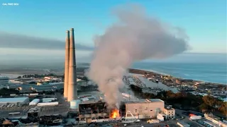 Shelter-in-place order lifted after another fire at Moss Landing Power Plant in Monterey Co.