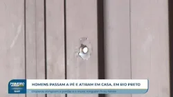 Casa é atingida por tiros, durante a madrugada, em Rio Preto.