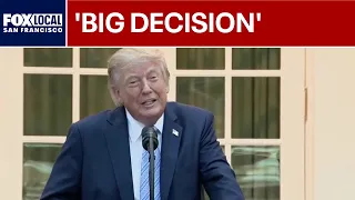 Trump reveals 'big decision' coming on Iran military strikes