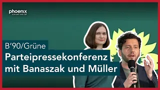 Landtagswahlen in Ostdeutschland: Parteipressekonferenz B'90/Grüne