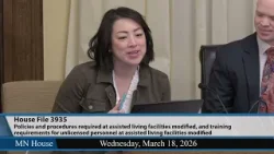 House Human Services Finance and Policy Committee 3/18/26