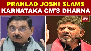 Union Min Prahlad Joshi Criticises Karnataka CM’s Dharna, Says Form 7 Details Publicly Available