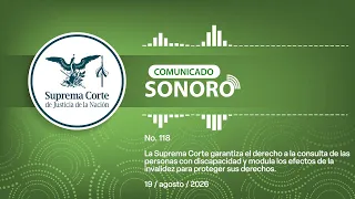 Audio Press Release No. 118 / 2026