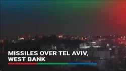 Sirens sound, missiles seen flying over Tel Aviv, West Bank | ABS-CBN News