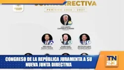 Congreso de la República juramenta a su nueva Junta Directiva
