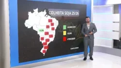 Chuvas em Minas Gerais prejudicam qualidade da colheita de soja Chuvas em Minas Gerais prejudicam qualidade da colheita de soja