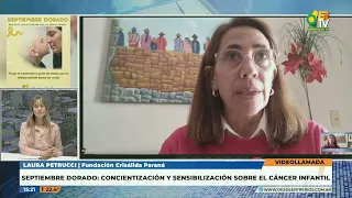 P6 Laura Petrucci Gold September childhood cancer awareness and education