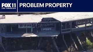 Abandoned LA mansion creating problems for neighbors