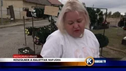 KÉSZÜLNEK A HALOTTAK NAPJÁRA