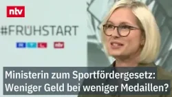 Ministerin zum Sportfördergesetz: Weniger Geld bei weniger Medaillen? | ntv