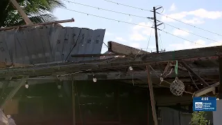Kekaha family grateful for support after home damaged by Hurricane Lowell