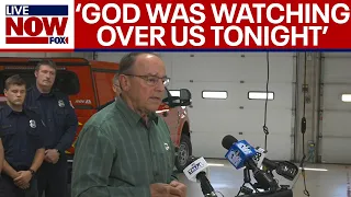 WI gov. candidate Tom Tiffany gets emotional after plane emergency water landing