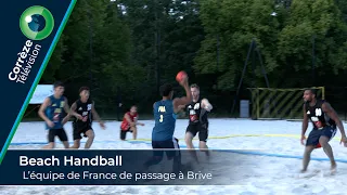 Beach Handball : L’équipe de France de passage à Brive