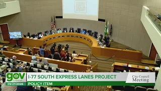 Charlotte City Council revives I-77 toll lane project in 7-4 vote