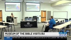 Museum of the Bible representatives talk to Bluefield University students about internship opport...