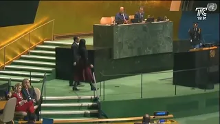 President Noboa proposes offensive against transnational crime at the UN