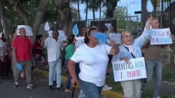 Ciudad Real I residents protest after six months without potable water in Santo Domingo