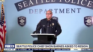 Seattle Police Chief Shon Barnes asked to resign after Bite of Seattle shooting