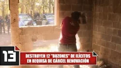 Destruyen 12 "buzones" de ilícitos en requisa de cárcel Renovación Destruyen 12 "buzones" de ilícitos en requisa de cárcel Renovación