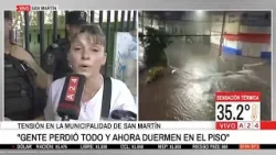 ? RECLAMO DE VECINOS TRAS LA INUNDACIÓN EN SAN MARTÍN: "NO LE IMPORTAMOS A NADIE"