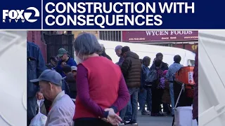 Chinatown merchants raise concerns as Portsmouth Square construction displaces seniors | KTVU
