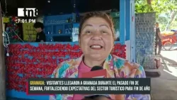 Granada es ampliamente visitada por turistas del norte de Nicaragua