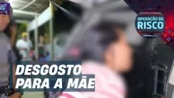 Traficante de 15 anos surpreende sua mãe ao ser detido pela polícia Traficante de 15 anos surpreende sua mãe ao ser detido pela polícia