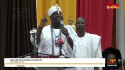 The Speech Of Ooni Of Ife(Oba Adeyeye Enitan) @ ABUAD'S 17th Founder's Day & 14th Convocation | NTA