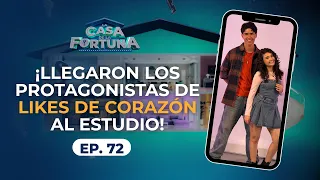La Casa de La Fortuna | ¡Llegaron los protagonistas de @SomosTuyYoOficial al estudio!