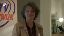 Het Groot Regionaal Warmtedebat vanuit de foyer van het Stadhuis in Leiden