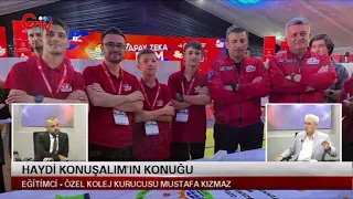 HAYDİ KONUŞALIM - EĞİTİMCİ ÖZEL CEZERİ KOLEJİ KURUCUSU MUSTAFA KIZMAZ
