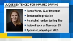 Owatonna Appeals Judge sentenced for DWI in Steele County