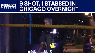 Chicago crime: 6 shot, 1 stabbed, 3 killed overnight across city, CPD says